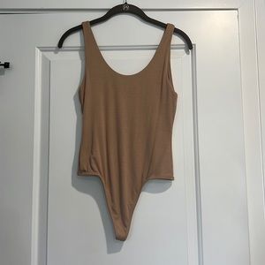 Tan bodysuit